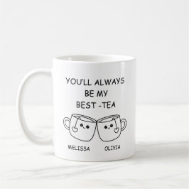 Caneca De Café Best Friend funny, Personalized Best Friend Gift