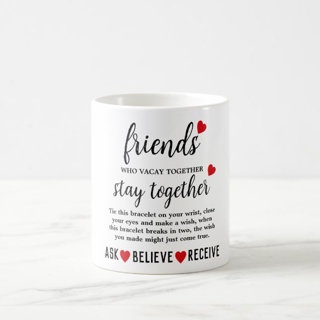 Caneca De Café Best Friends Forever Friendship Day (Centro)