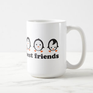 Caneca De Café best friends - pinguins