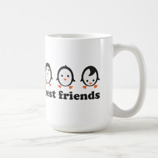 Caneca De Café best friends - pinguins