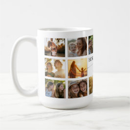 Caneca De Café Best Gramma Ever Photo Collage Mug Gift