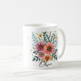 Caneca De Café Best Grandma Ever Personalized