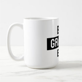 Caneca De Café Best grandpa ever black and white Mug