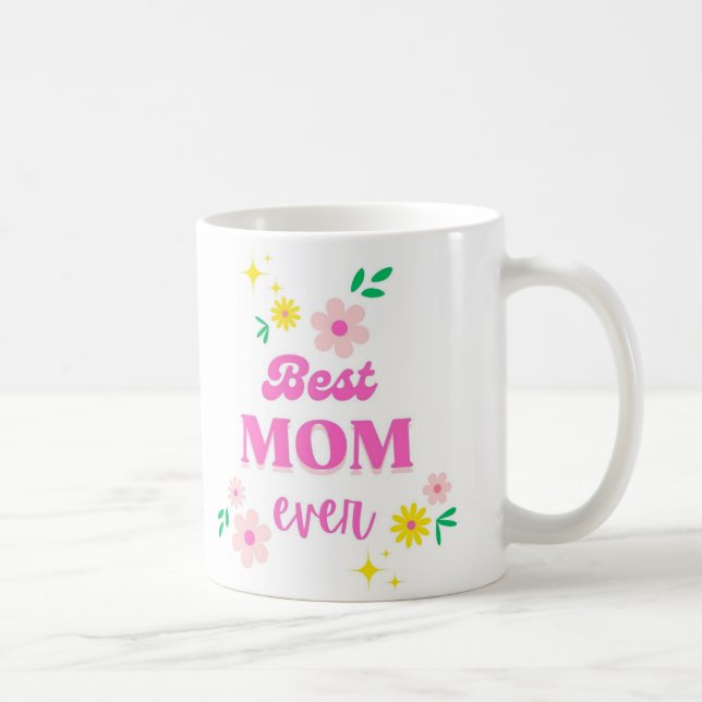 Caneca De Café Best Mom (Direita)