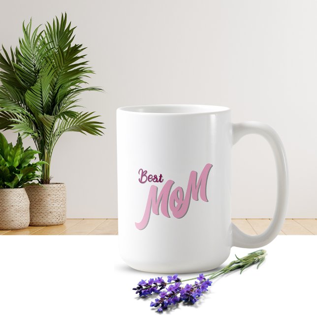 Caneca De Café Best Mom Design Mug (Criador carregado)