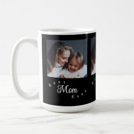 Caneca De Café Best Mom Ever Modern Simple