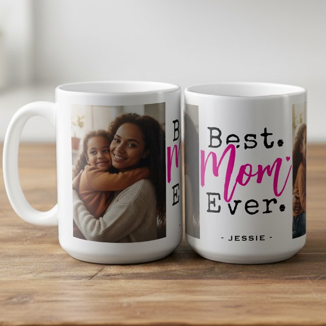 Caneca De Café Best Mom Ever Photo Mother's Day (Best Mom Ever Photo Mother's Day Coffee Mug
)