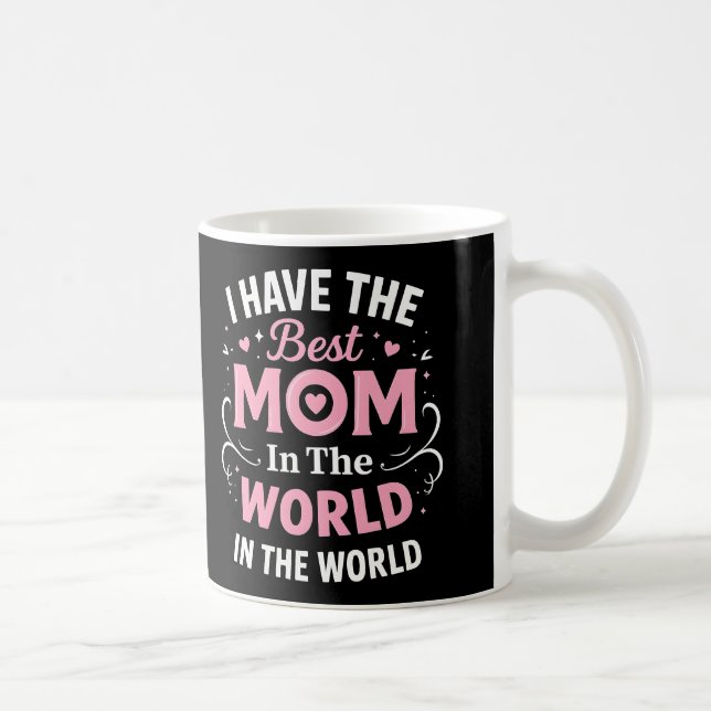 Caneca De Café Best Mom in the world (Direita)