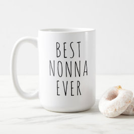Caneca De Café Best Nonna Ever Mug Italian Grandmother Gift