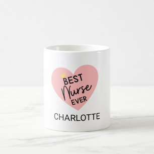 Caneca De Café "Best Nurse Ever" - Um Presente Sensível para Part