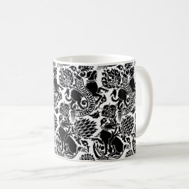 Caneca De Café Bestas Medievais