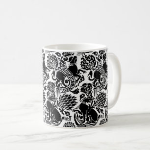 Caneca De Café Bestas Medievais