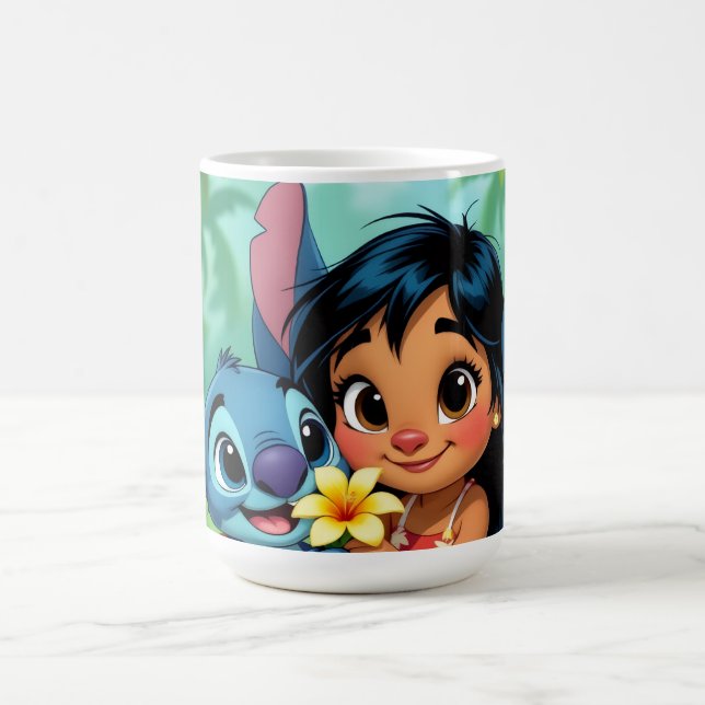 Caneca De Café Beste Freunde fürs Leben – Lilo & Stitch   (Centro)