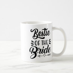 Caneca De Café Bestie Da Família Noiva Festa de casamento Bridal