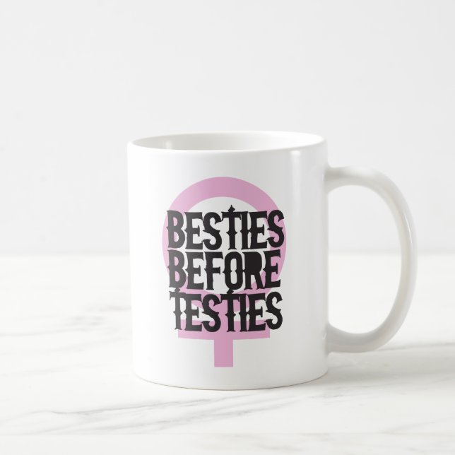 Caneca De Café Besties antes dos testes (Direita)
