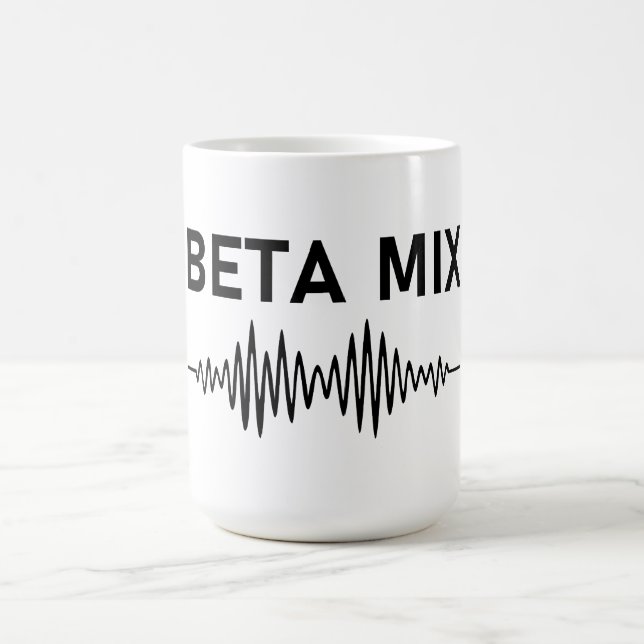 Caneca De Café Beta Mix - Forma de onda de áudio (Centro)