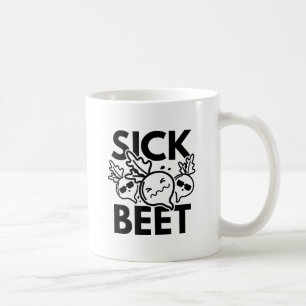 Caneca De Café Beterraba Doente