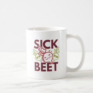 Caneca De Café Beterraba Doente