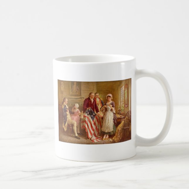 Caneca De Café Betsy Ross Mug (Direita)