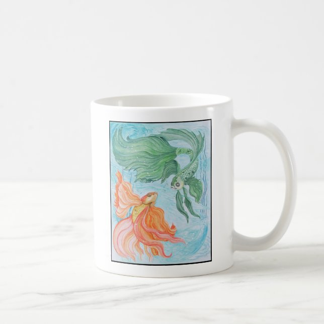 Caneca De Café Betta Dance (Direita)