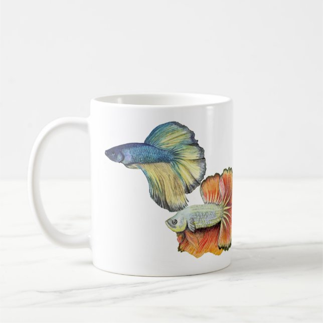 Caneca De Café Betta Fish (Esquerda)
