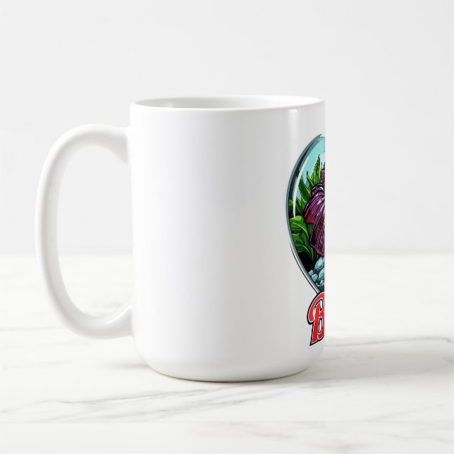 Caneca De Café Betta squad — elegante, feroz, imparável. (Esquerda)
