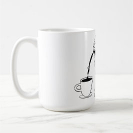 Caneca De Café Better latte than never! white