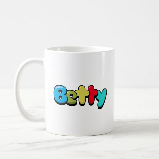 Caneca De Café Betty (Esquerda)