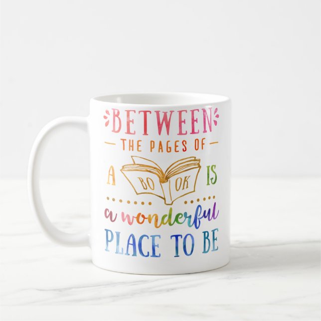 Caneca De Café Between The Pages (Esquerda)