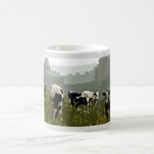 Caneca De Café bezerros Holstein mug