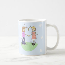 Caneca De Café BFF para sempre