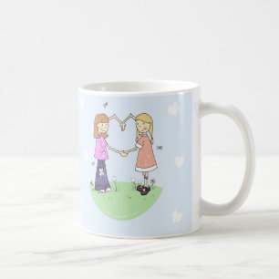 Caneca De Café BFF para sempre