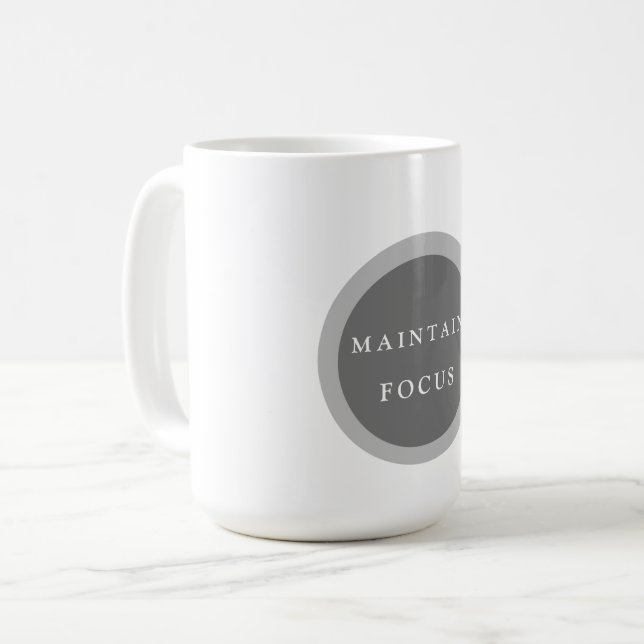 Caneca De Café BHC- Manter Mug de Foco (Frente Esquerda)