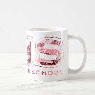 Caneca De Café BHS Textured (rosa do camo)