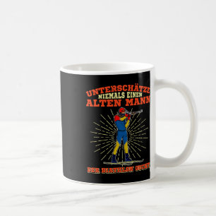 Caneca De Café Biathlon Ski Skier Cross-country Ski Trail 16