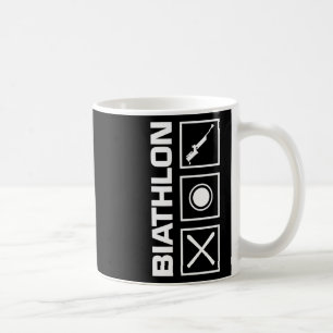 Caneca De Café Biathlon Ski Skier Winter Sports Cross-country Ski