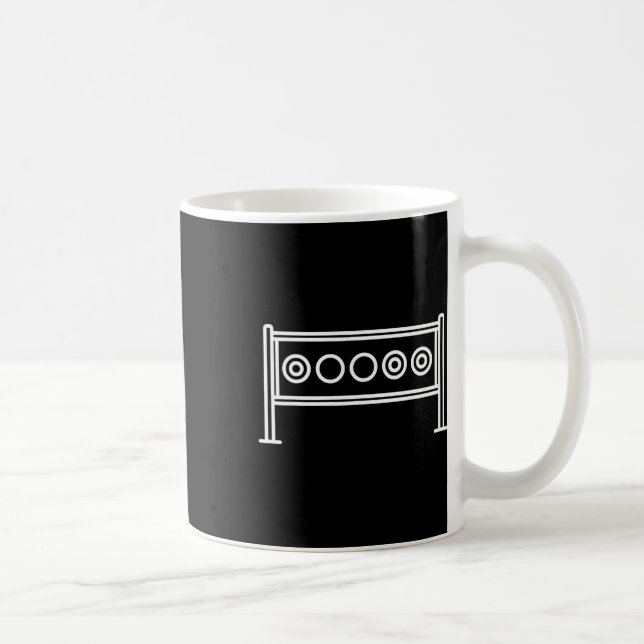 Caneca De Café Biathlon Target Skiing Competition Biathlett Shoot (Direita)