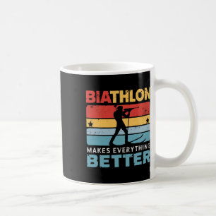 Caneca De Café Biathlon Winter Sports Skifle Sapatando Biath