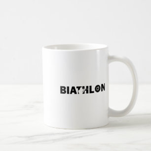 Caneca De Café Biatlo Engraçado Biatleta Tiro Esqui Alvo Esp