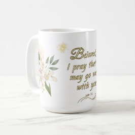Caneca De Café Bible Verse Mug John 14:3 Elegant Design