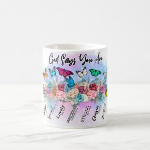 Caneca De Café Bíblia Cristã Inspiradora Verso