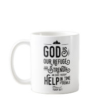 Bíblia Cristã Verse Psalm 46:1 Deus é o nosso Refú