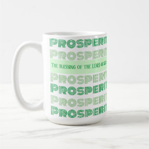 Caneca De Café Bíblia de prosperidade versus provérbios