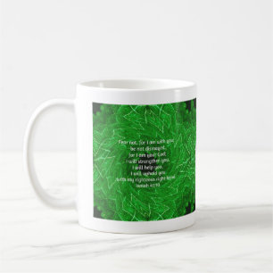 Caneca De Café Bíblia Versa citação Inspiracional Isaiah 41:10