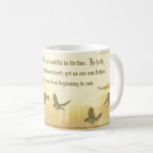 Caneca De Café Bíblia Verse Mug Ele Fez Tudo Bela