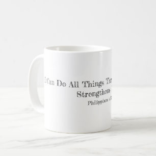 Caneca De Café Bíblias para Força
