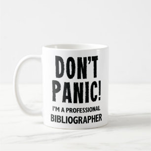 Caneca De Café Bibliógrafo
