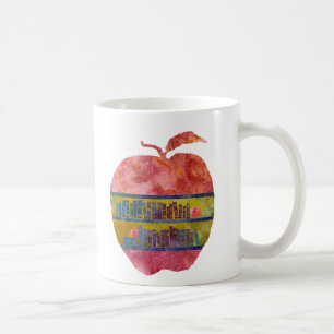 Caneca De Café Biblioteca Apple