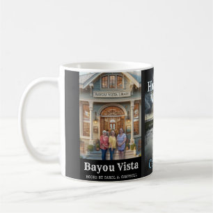 Caneca De Café Biblioteca Bayou Vista – Coleção Southern Psychos