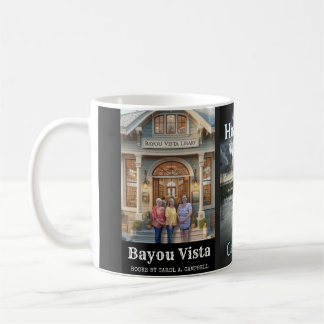 Caneca De Café Biblioteca Bayou Vista – Coleção Southern Psychos